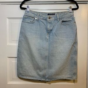 Denim skirt